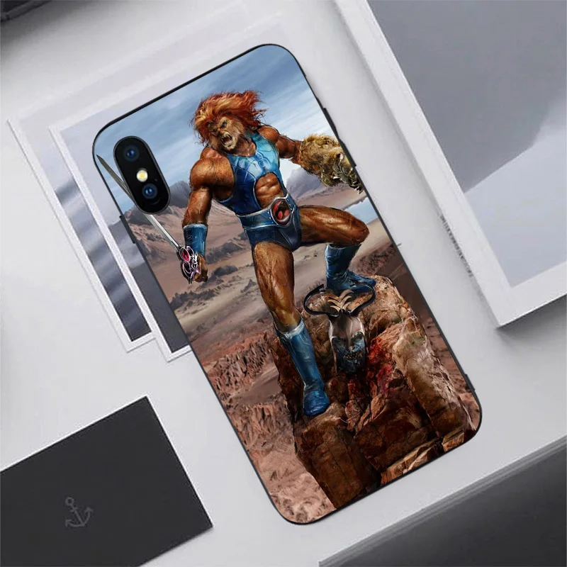 Чехол для iphone XR X 11 pro xs максимальный Чехол 7 8 6s 6 plus Мягкий чехол 5s se 5 animation Thundercats TPU силиконовый чехол мультяшный чехол