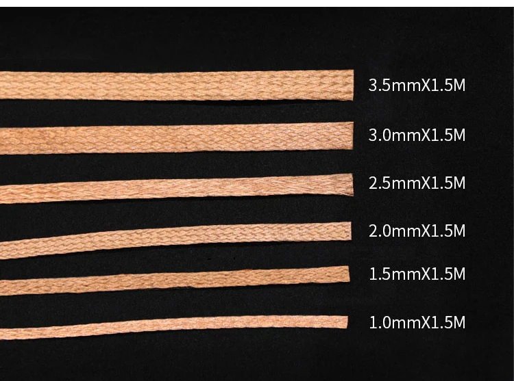 Width 1.5mm 2mm 2.5mm 3mm 3.5mm 4mm Desoldering Braid Welding Solder Remover Wick Wire Lead Cord Flux BGA Repair Tool 1.5 Meter automatic welding helmet