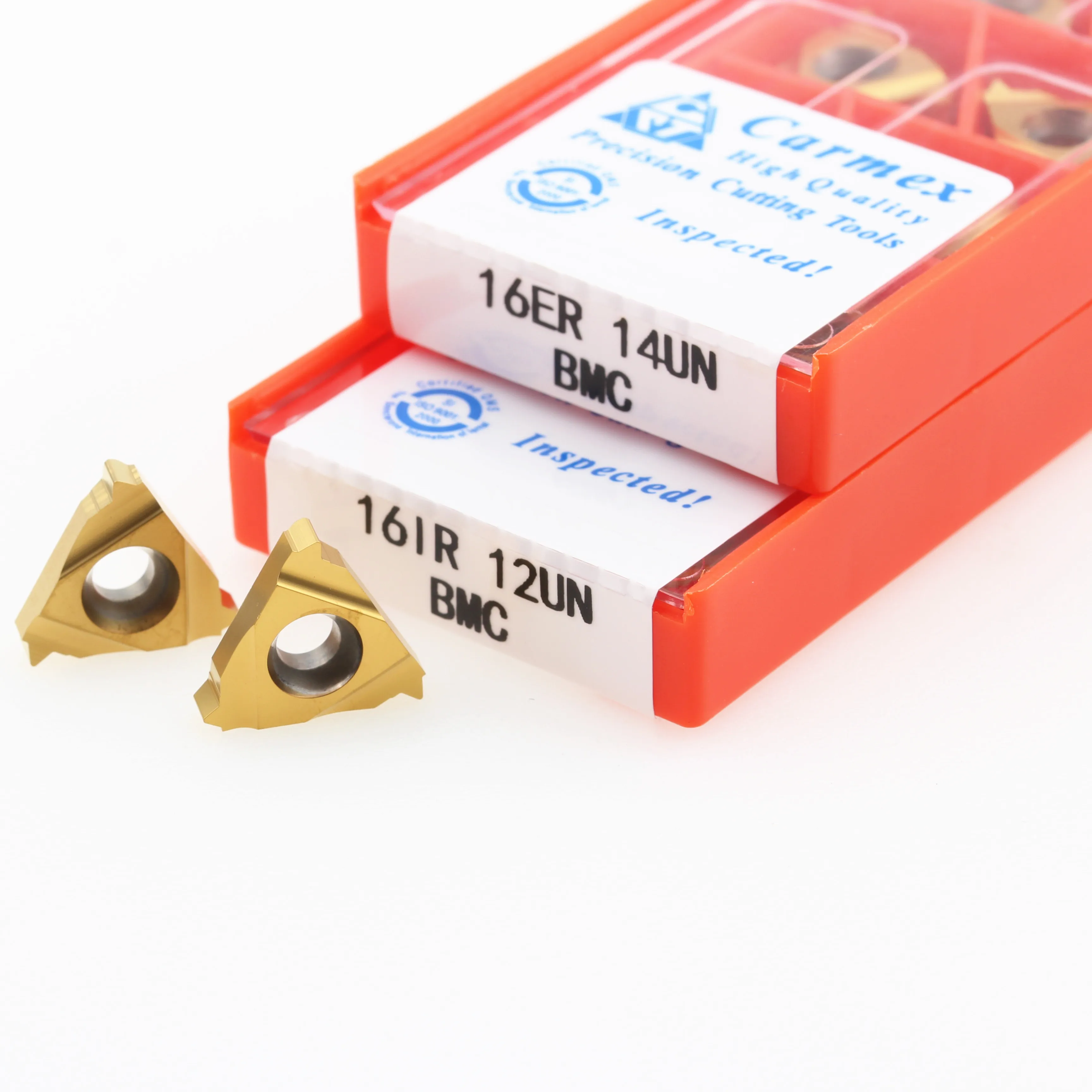 Твердосплавные пластины Carmex 16ER 16IR 10UN 12UN 14UN 16UN 18UN 20UN 24UN BMC токарные инструменты
