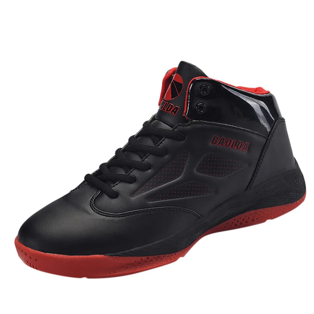 Мужская баскетбольная обувь в стиле ретро; коллекция года; мужские кроссовки; Мужская Спортивная обувь для фитнеса; Мужская обувь; большие размеры;# g3 - Цвет: Черный