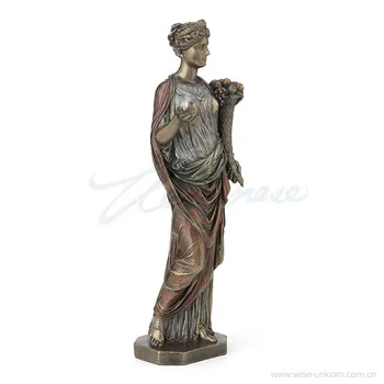 

Cold cast copper Greece God of harvest living Fife home Factory Statue Figure sculpture Home factory accessories