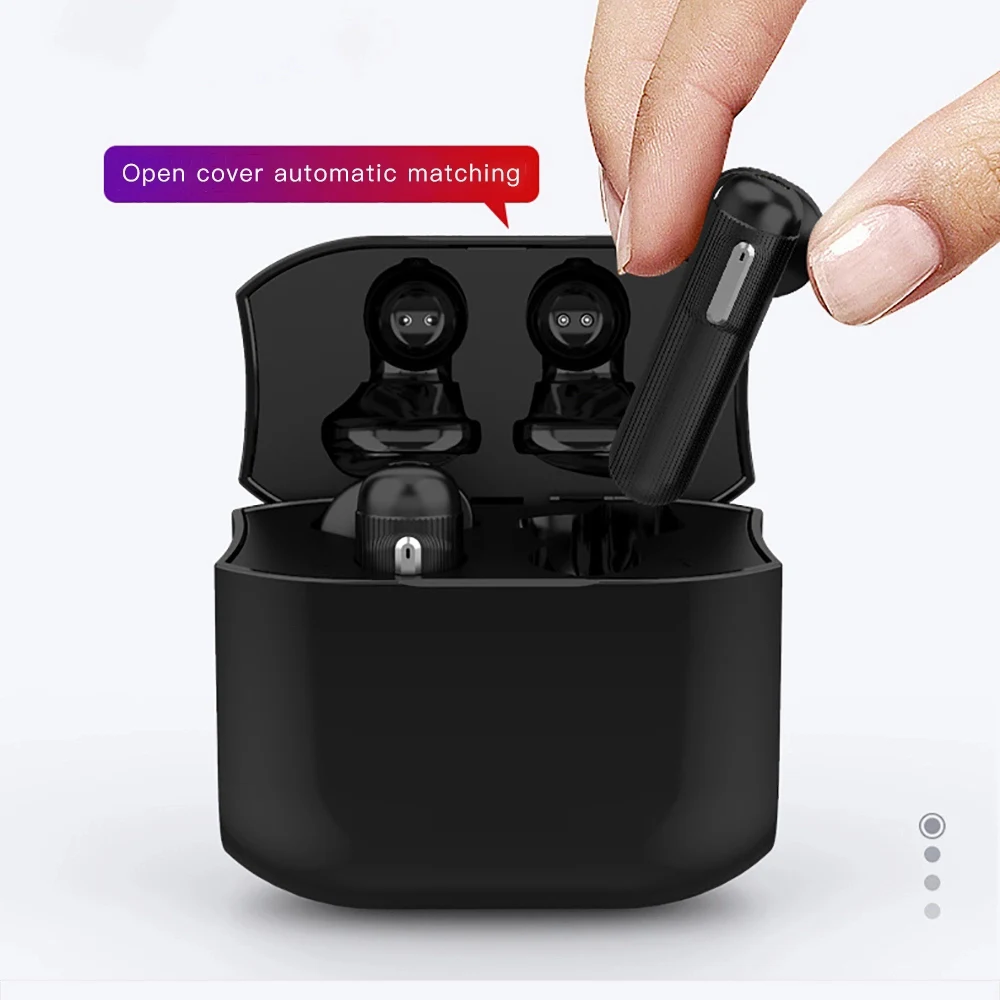 TWS Bluetooth 5,0 наушники C7 Hands-free шумоподавление телефонная гарнитура Беспроводные спортивные музыкальные наушники с зарядным устройством 900 мАч