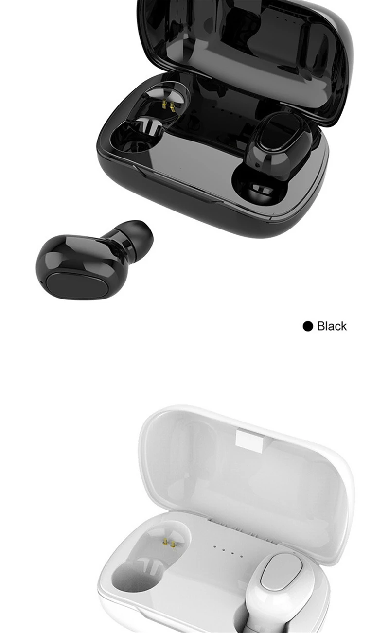 UBeamer, новинка, гарнитура L21, Bluetooth, частная модель, в уши, мини версия 5,0, бизнес модель, беспроводная, с зарядной камерой