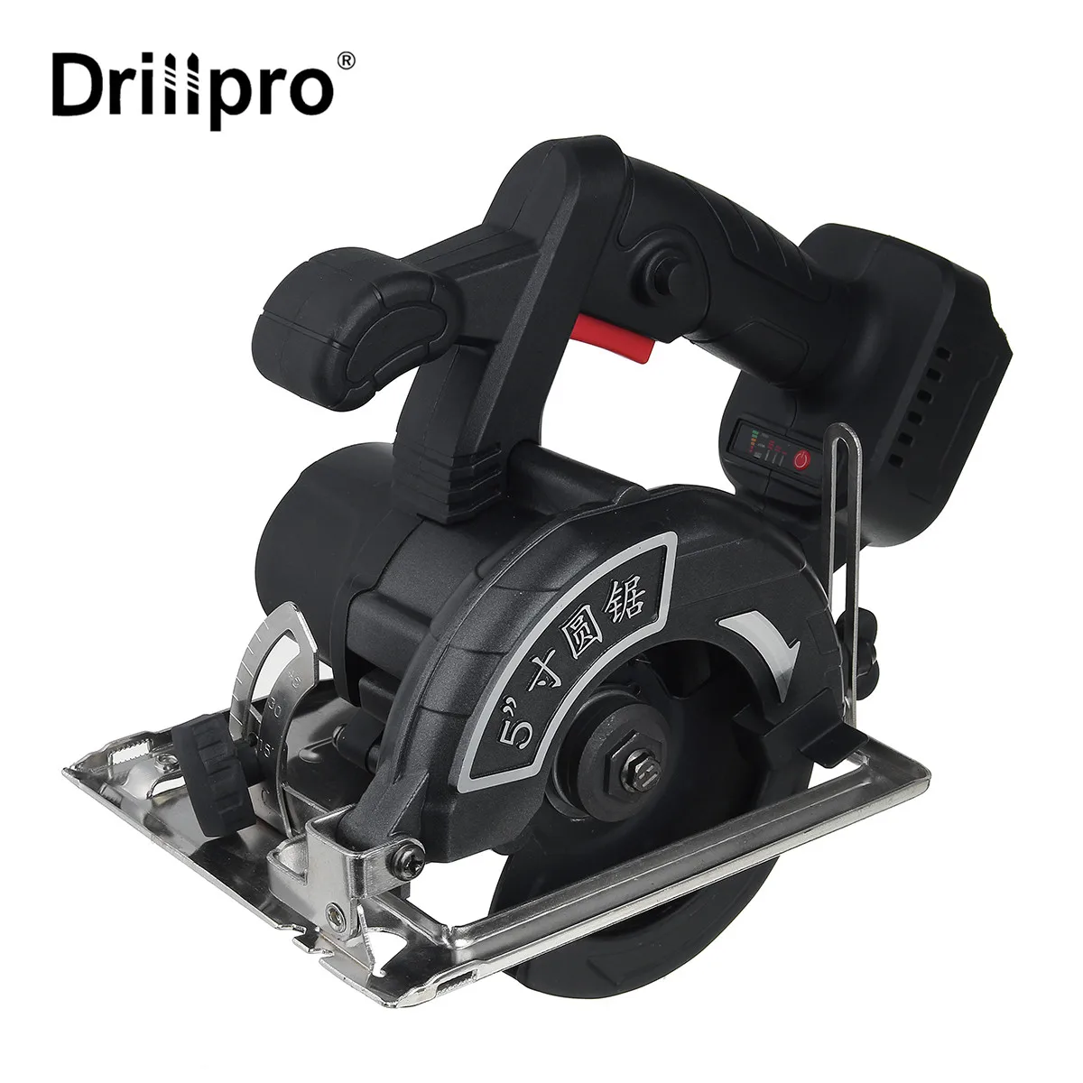 125mm Brushless Electric Circular Saw 0°to45° Adjustable Power Tools Multifunction Cutting Sawing Machine For 18V Makita Battery