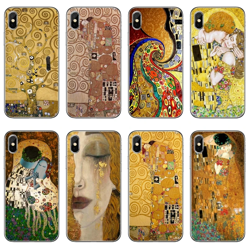 

For Huawei Mate 20 10 9 P30 P20 P10 P9 pro Lite P Smart plus 2019 Klimt Gustav The Tree of Life Accessories phone case