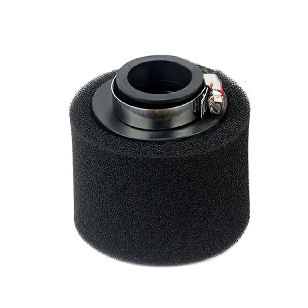 Очиститель резьбы пляжные транспортные средства круглый губчатый прочный самокаты мини аксессуары для карбюраторов внедорожных мотоциклов многоразовый воздушный фильтр - Цвет: Black 35mm