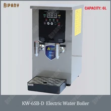 KW10SK коммерческий Электрический бойлер для воды 6L/10L/20L/30L кипячение воды машина из нержавеющей стали диспенсер для горячей воды