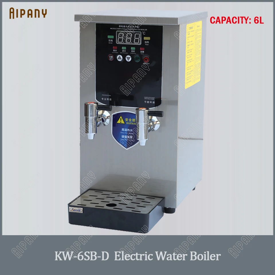 

KW10SK commercial electric stepwise water boiler 6L/10L/20L/30L water boiling machine stainless steel hot water dispenser