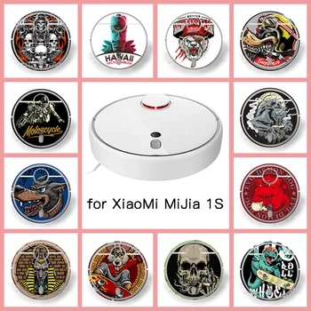 

Provide Customized Custom Vinyl Anime Sticker for xiaomi Robot MiJia Robotic 1S Vacuum Cleaner Skin Spare Parts Accessories