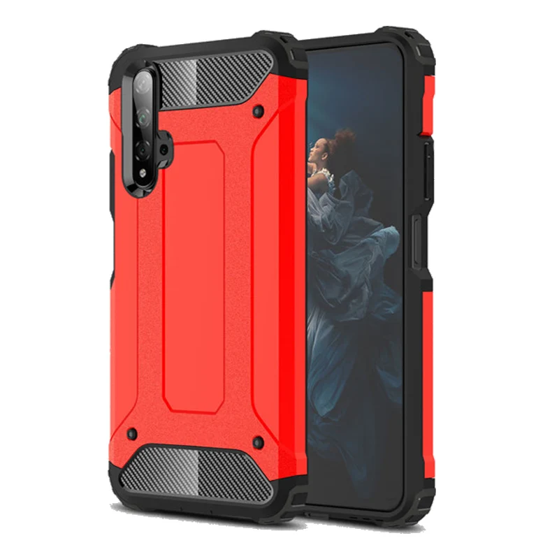

Luxury Silicone Shockproof Phone Case for Huawei Honor 20 Case Rugged Armor Cover Honor 20 Pro Mate 20 Lite Bumper Cases