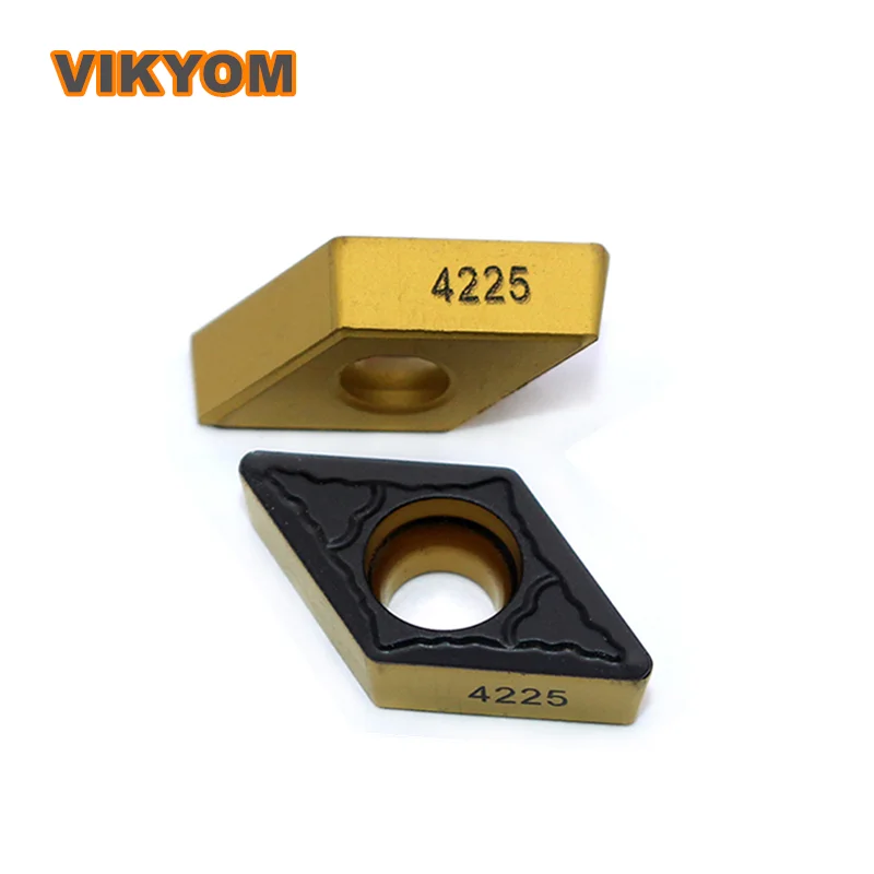 Твердосплавные пластины DCMT11T304-PM DCMT11T308-PM 4235/4225/4325 ЧПУ Вставки пластин токарный резец поворотный инструмент