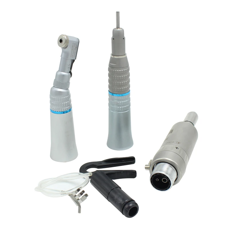 

Dental 2 Holes Slow Low Speed Handpiece Straight Contra Angle air turbine Dentist Tools Lab Instrument Micromotor Polishing Tool