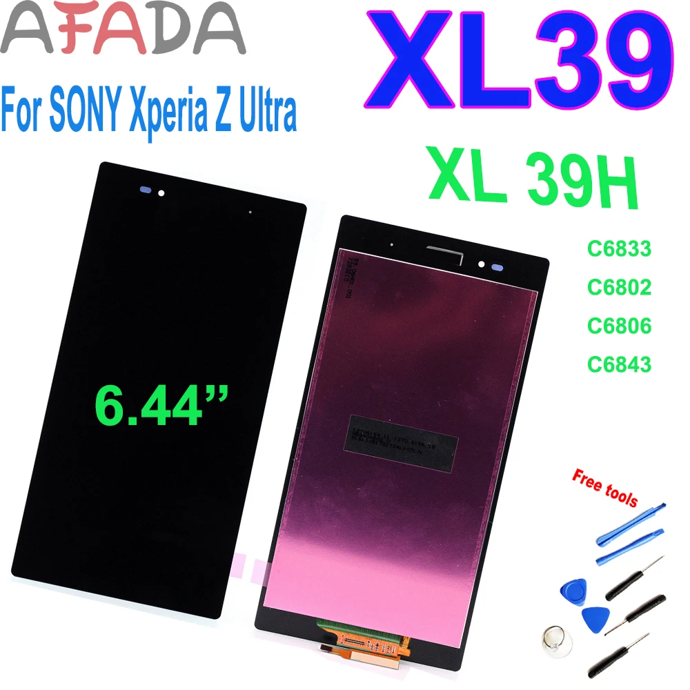 lcd display screen sensor for sony xperia z ultra xl39