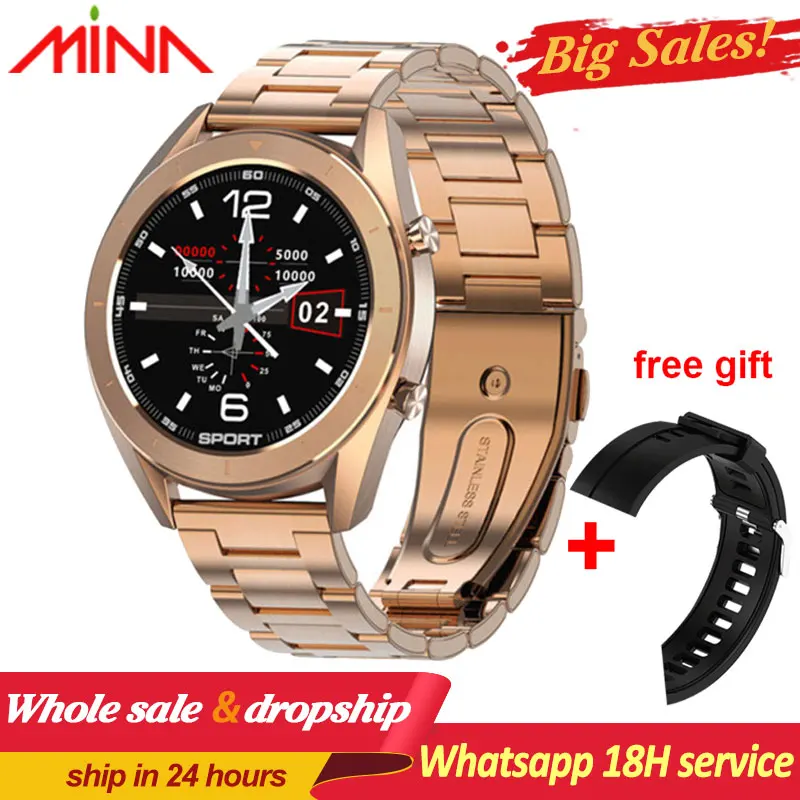 

DT99 Smart Watch Men IP68 Waterproof 1.2 inch Round HD Screen ECG Detection Changeable Dials women Smartwatch Fitness Tracker
