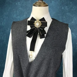 18 Colors College Style Bow Tie Students Career Uniform Business Ribbon Daily Wedding Shirts Skirt Decorating Collar Gifts