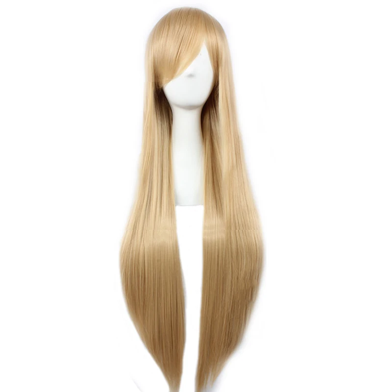 

NARUTO Shippuden Fifth Hokage Tsunade Cosplay Wig Long Straight Blond Synthetic hair Peluca Anime Costume Wigs