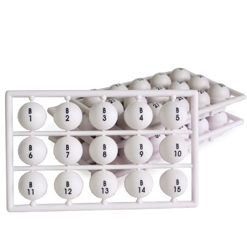 Lucky Draw Game Bingo Machine Friends Home Party Entertainment Game Table Portable Durable Reusable Puzzle Party ​Bingo Ball Set