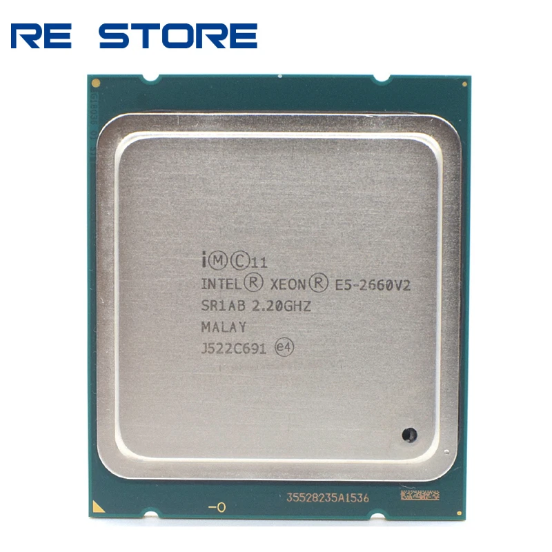 most powerful processor Intel Xeon E5 2660 V2 SR1AB CPU Processor 10 Core 2.20GHz 25M 95W E5-2660V2 mobile processor list