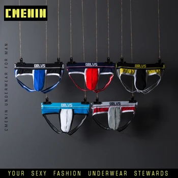 

4pcs Men Sexy Thongs Male Gay Underwear Man Underpants Men's Jockstrap Breathable G-Strings Bikini Thong U Pouch Panties OR195