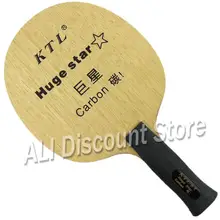 KTL огромная звезда углерода Настольный теннис лезвие(handdle) для ракетки для пинг-понга