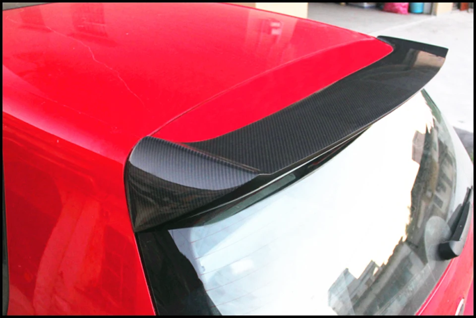 Спортивный Стиль углеродного волокна задний спойлер на крыше для VW golf 6 GTI 2009-2013 mk6 R20 спойлер крыло(только подходит GTI R20