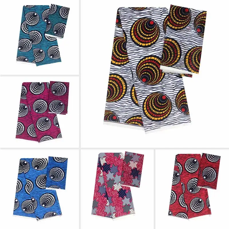 Горячая Gahna Стиль атласная шёлковая ткань с органзы Лента Африканский Воск дизайн! YBG01