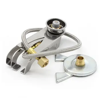 

Outdoor Stove Furnace Detachable Converter Connector Gas Tank Adapter Pouch Camping Cooking Equipment Outdoor Equipment