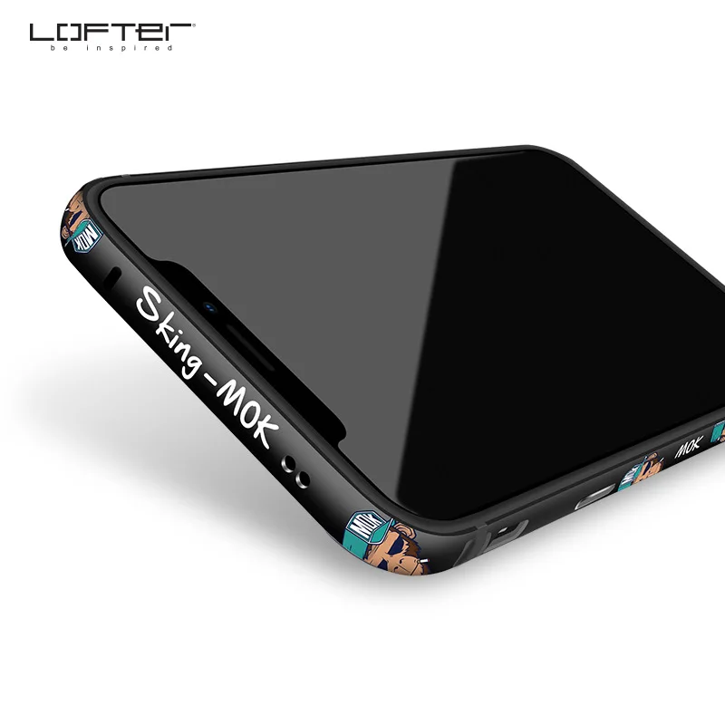 Классный металлический бампер для телефона для iPhone 11 Pro, чехол для телефона s для iPhone 11 Pro Max 11, чехол с мультяшным рисунком, алюминиевая силиконовая рамка, чехол - Цвет: Smith Black