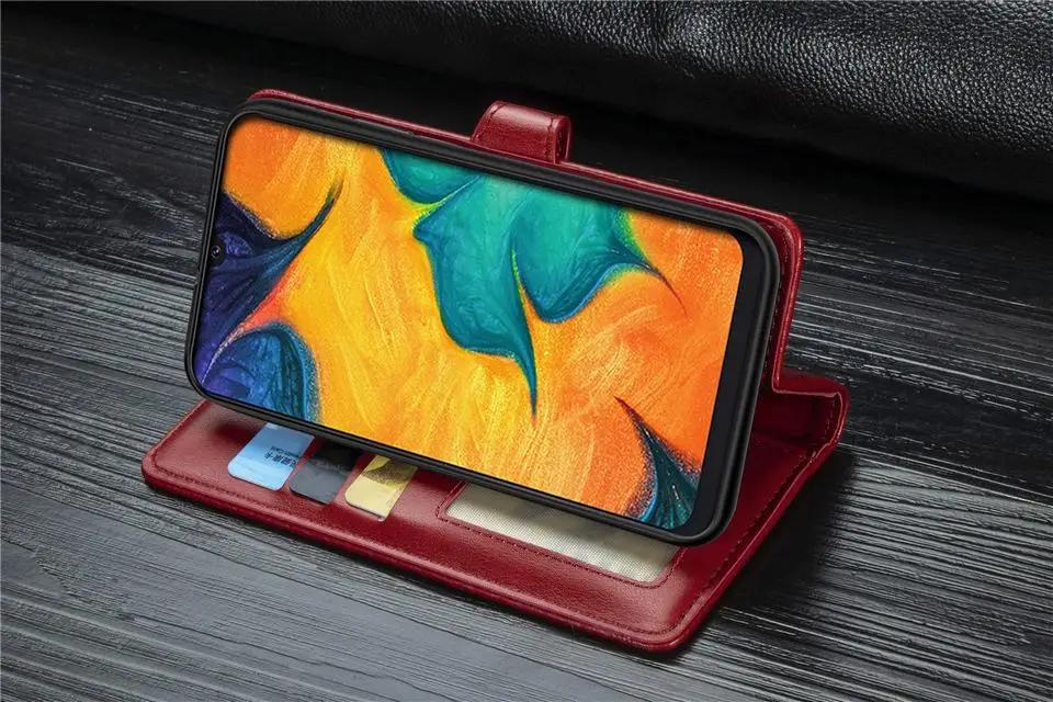 Чехол для samsung Galaxy A20, чехол A20s, Роскошный кошелек, флип, из искусственной кожи, с отделениями для карт, чехол для телефона samsung A20s A 20 E SCV46