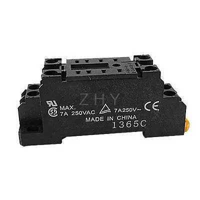 

7A 250V AC PYF08A-E PYF08A Relay Socket Base 8 PIN for MY2NJ HY3-2 Power Relay