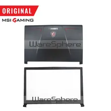 ЖК-задняя крышка передняя рамка для MSI GL73 GP73 GP73M MS-17C1 3077C7A211 3077C1B214 металлический черный