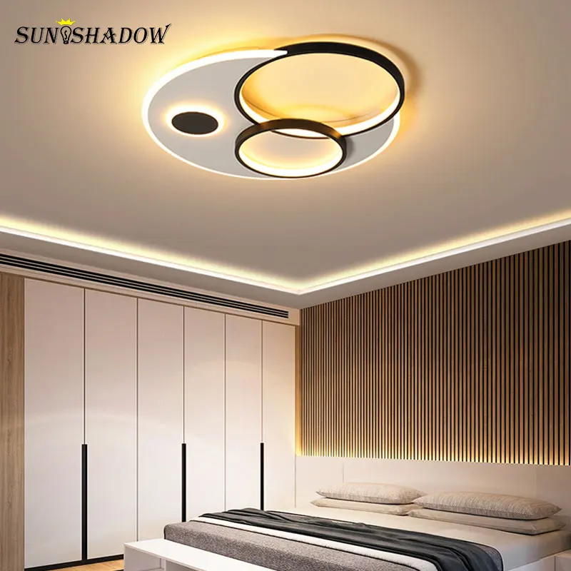 

Luminaires Modern Led Chandelier Home Living room Bedroom Light Fixtures Ceiling mounted Chandelier Lighting Lustres AC110V 220V