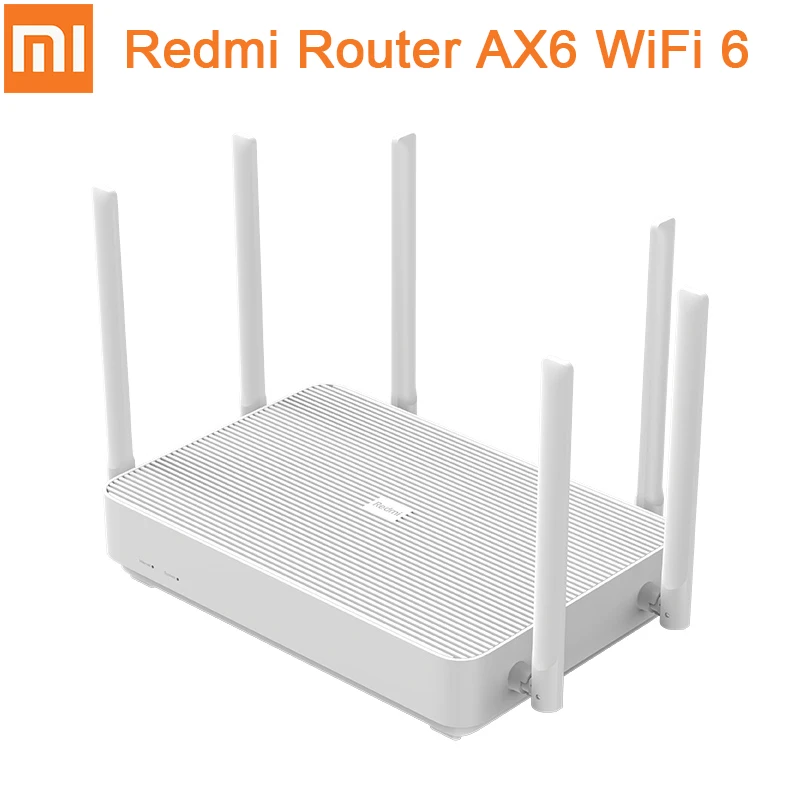 Оригинальный роутер Xiaomi Redmi AX6 Wi Fi 6 ядерный 512 Мбит/с сетка памяти для домашнего