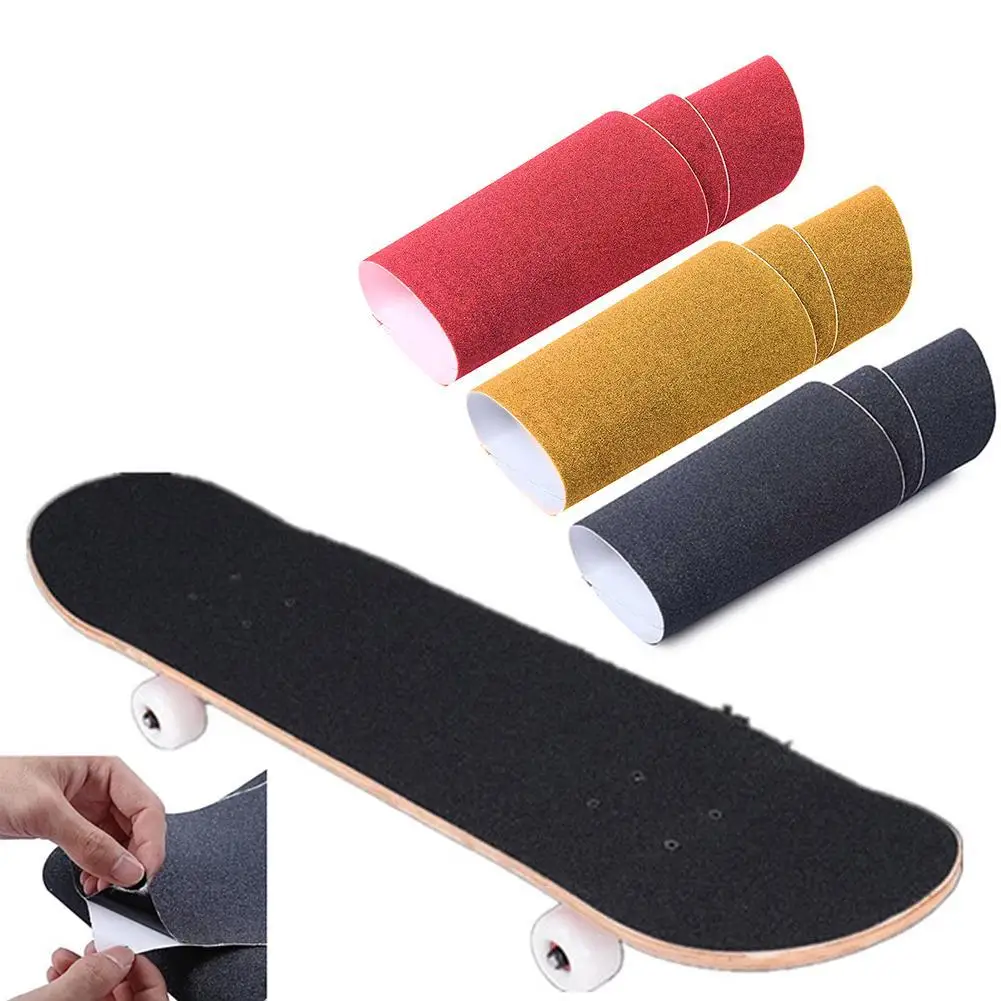 Grip Tape Sand Paper Skateboard Skate Skating Scooter Sticker Longboarding Professional Waterproof Sandpaper Kids Toys | Игрушки и хобби