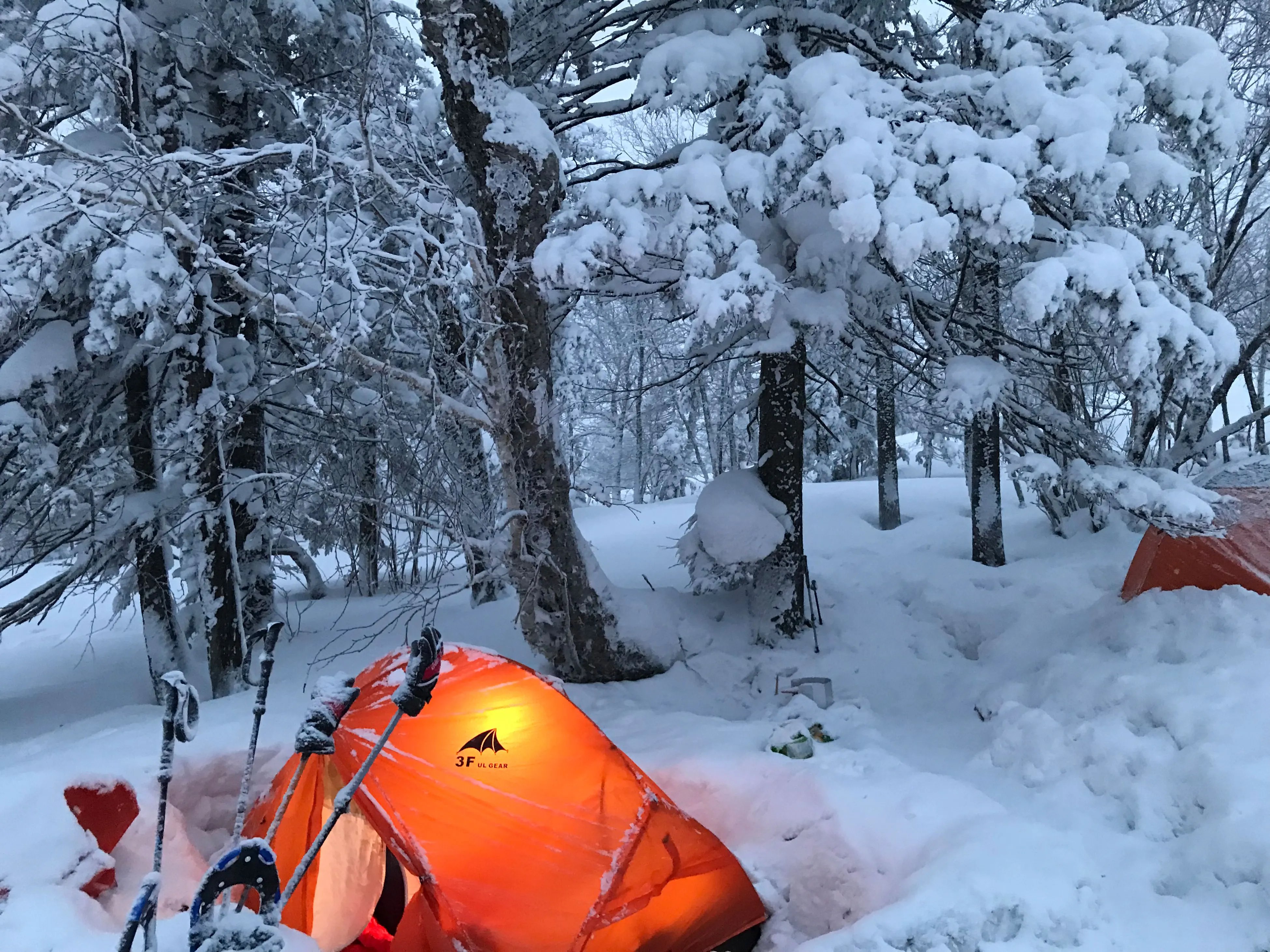 3F UL GEAR 2 человека 3/4 сезон 15D Кемпинг Палатка Открытый Водонепроницаемый Сверхлегкий походный альпинистский охотничий тент