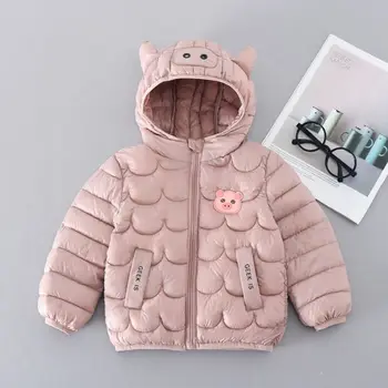 

Baby Girls Jacket 2019 Autumn Winter Jacket For Girls Coat Kids Warm Hooded Outerwear Coat For Boys Jacket Coat Children Clothes