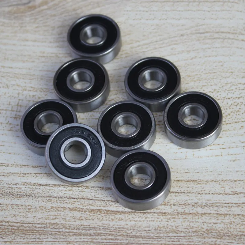 

608RS Bearing 8*22*7 mm ( 10 PCS ) ABEC-5 Skateboard Scooter 608 2RS Ball Bearing Miniature Skate Roller 608-2RS 608 RS Bearings