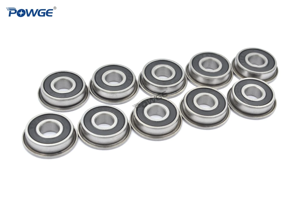 Powge voron F695-2RS rolamento 5*13*4mm ABEC-7 flangeado