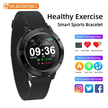 

Smart Sport Watch Q10 Full Touch 1.3 Color Screen Heart Rate Blood Pressure Sleep Monitoring Waterproof Multifunctional Watch
