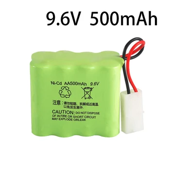 

9.6V 500mAh Ni-CD battery For Huanqi 781/782 remote control tank battery 9.6 V 500mAh AA batteries