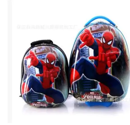 2 pcs each set 1" сумка на колесиках, детская дорожная сумка на колесиках, чемодан для багажа, детский чехол на колесиках для путешествий, детский чехол на колесиках с рюкзаком для детей - Цвет: 2 pcs each set