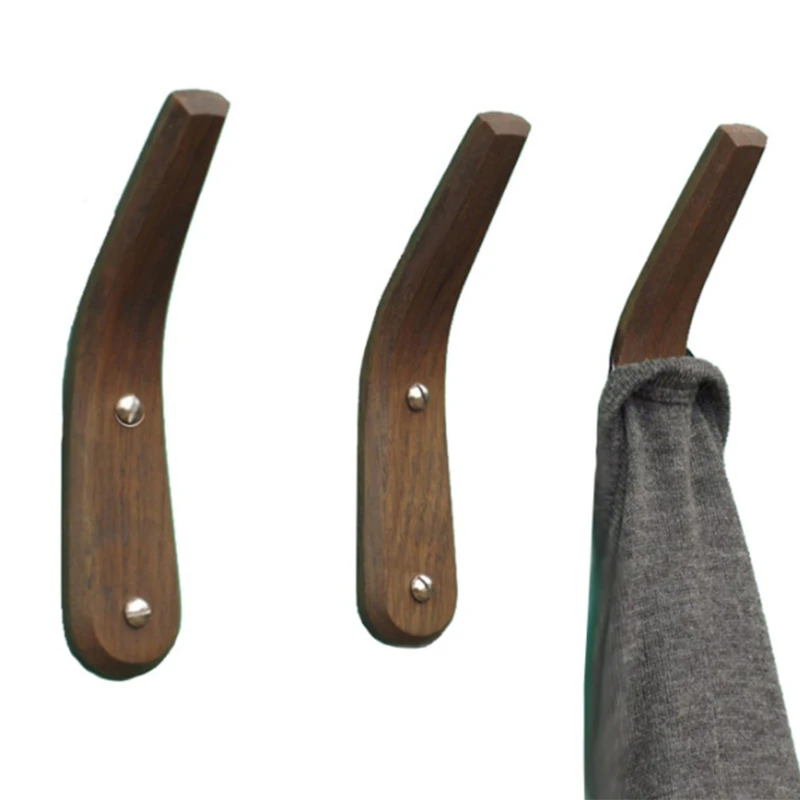 Robe Hooks Key Aluminum Bathroom Towel Hook Wall Mounted Clothes Coat Hooks Rack Door Decorative Bathroom Hardrware