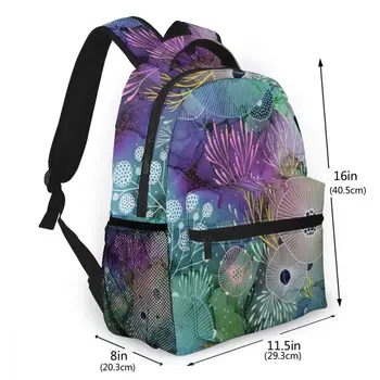 

NOISYDESIGNS Flower Printing Backpack Floral Back Pack Canvas School Backpack Rugzak Women Girls Travel Bags Mochila Escolar