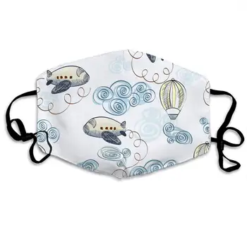 

Reusable Washable Mask, Animal Worlds Anti Dust Block Air Pollution Half Face Mouth Mask with Elastic Ear Loop