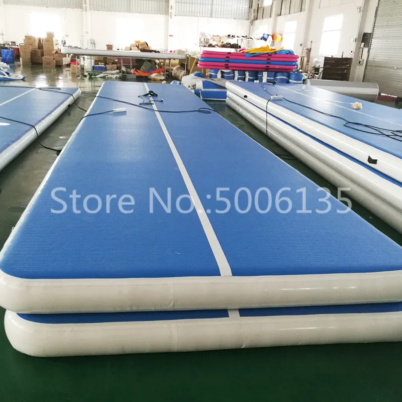 

6x1x0.2m Newest Sport Portable Inflatable air track Tumble Track, inflatable airtrack gym equipment high jump mat for sale