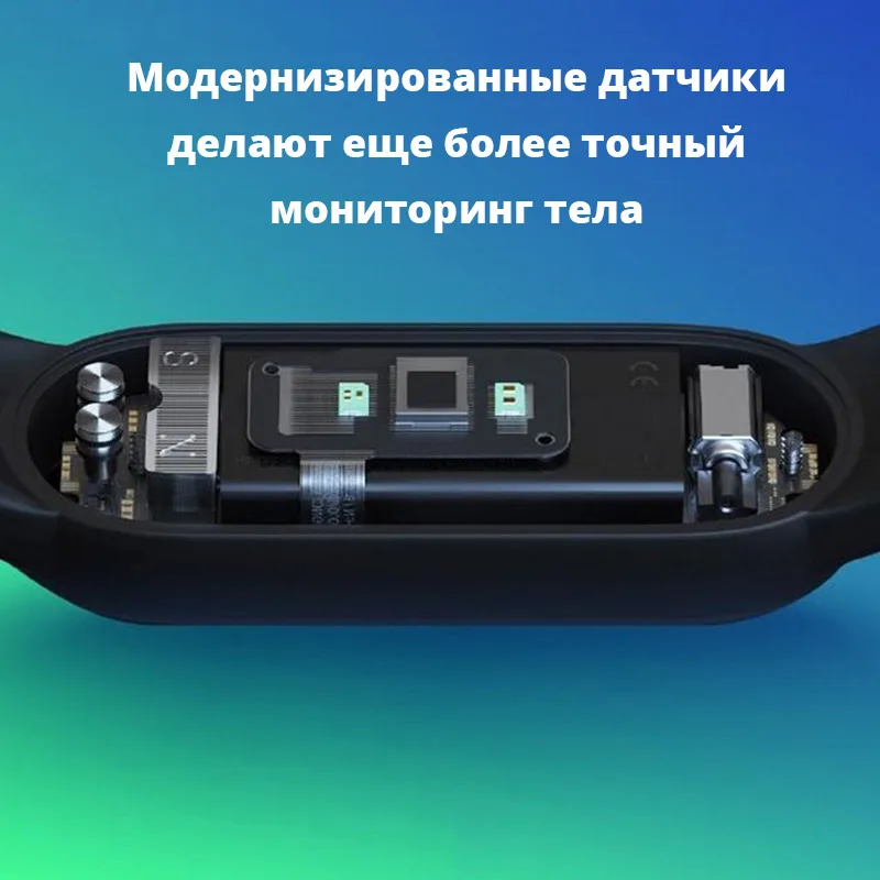 Финтес браслет Xiaomi Mi смарт 5 RU Версия bluetooth 0 водонепроницаемый Мониторинг сна