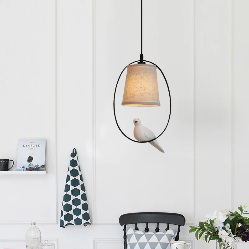 Подвесная лампа для ресторана из кованого железа с одной головкой|pendant lamp|american