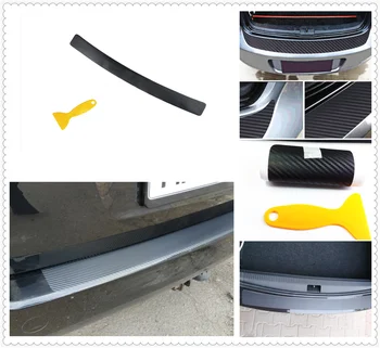 

Car rear guard plate anti-scratch strip film trunk protection pad for Land version Freelander Rover RangeHSE SC Sports