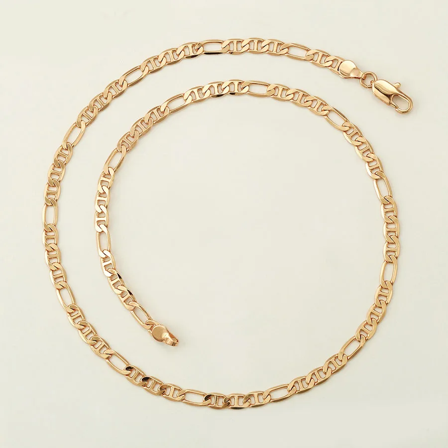 Fashion Gold-color 18 K Chain Necklaces 