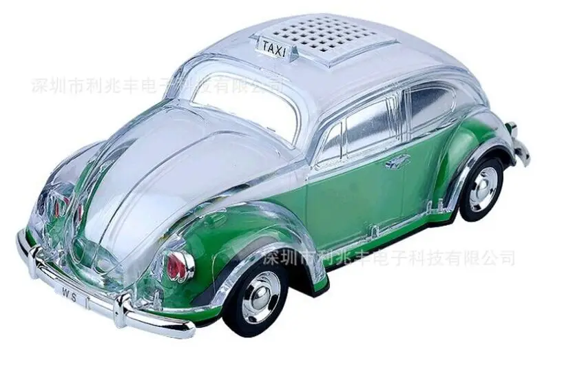 WS-1937BT colorful bluetooth mini speaker car shape sound box MP3+U disk+TF+FM function+bluetooth | Электроника